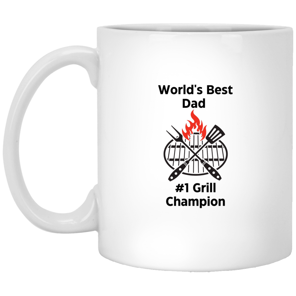 World's Best Dad 11 oz. White Mug